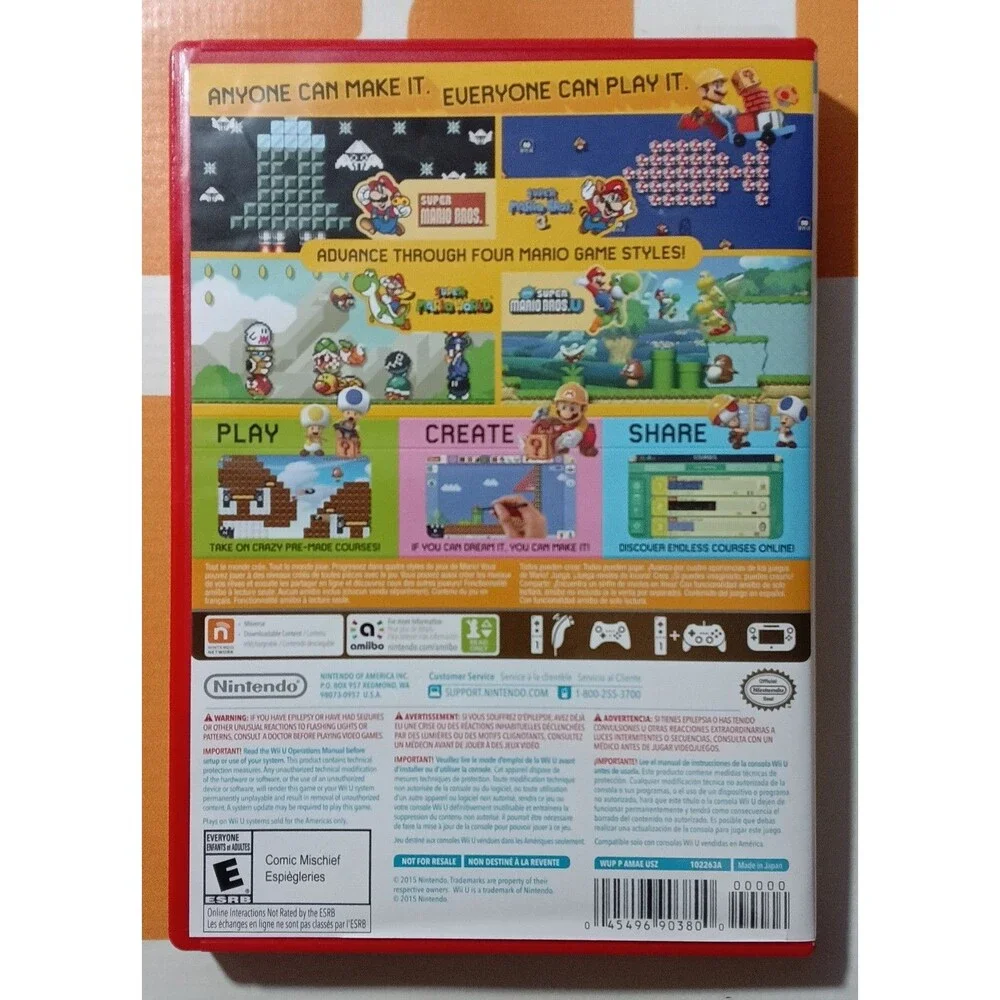 Super Mario Maker (Wii U)